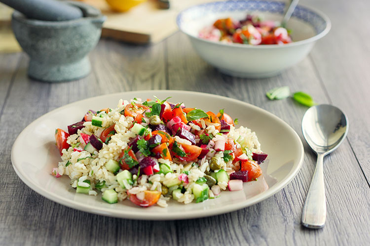 Pilavdan pirinç salatası tarifi