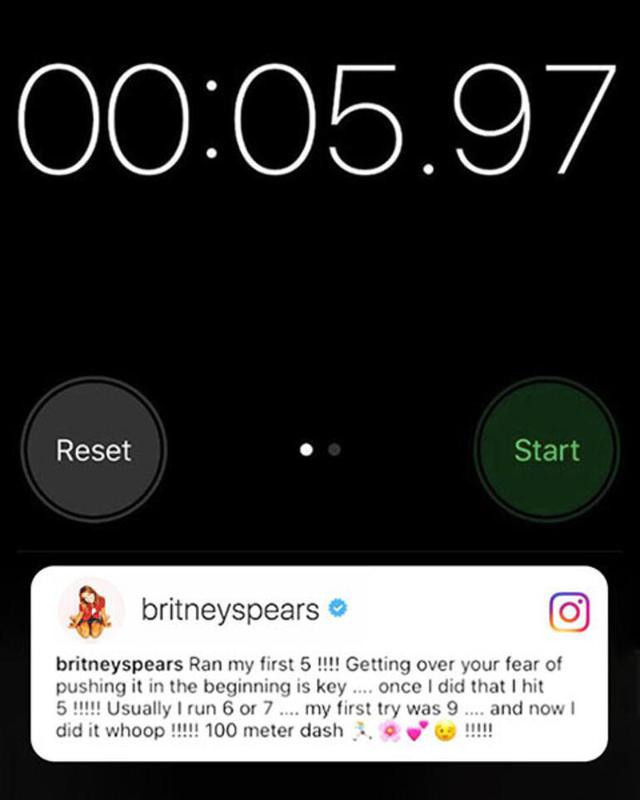 Britney Spears, Usain Boltun 100 metre rekorunu kırdığını iddia etti Olay paylaşım Britney Spears, Usain Boltun 100 metre rekorunu kırdığını iddia etti Olay paylaşım