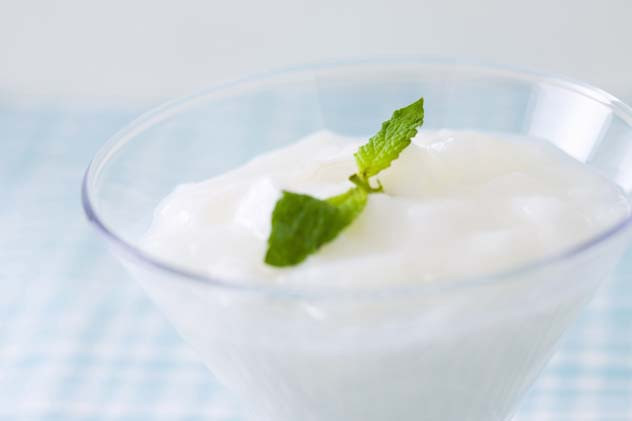 Tam yağlı yoğurt Tam yağlı yoğurt