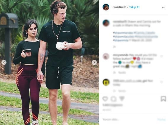 Karantinada Aşıkları: Camila Cabello & Shawn Mendes