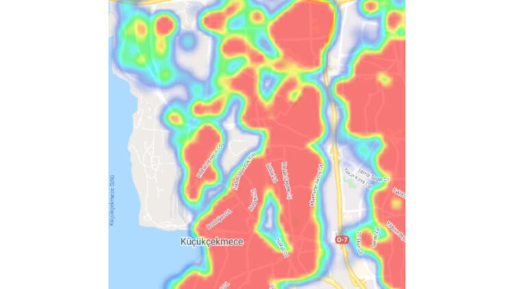 İstanbul corona virüsü risk haritası(koronavirüs): İstanbul ilçelere göre Covid 19 harita detayları