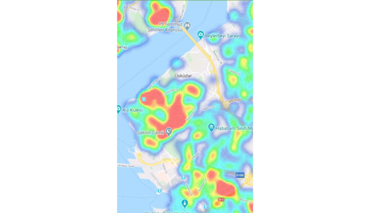 İstanbul corona virüsü risk haritası(koronavirüs): İstanbul ilçelere göre Covid 19 harita detayları