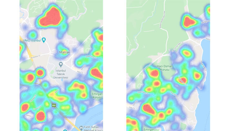 İstanbul corona virüsü risk haritası(koronavirüs): İstanbul ilçelere göre Covid 19 harita detayları