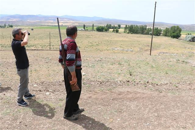Çorumda köylüleri korkutan aslan iddiası