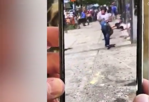 ABDde şoke eden an Gören dondu kaldı