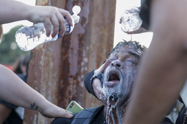 ABDde şoke eden an Gören dondu kaldı