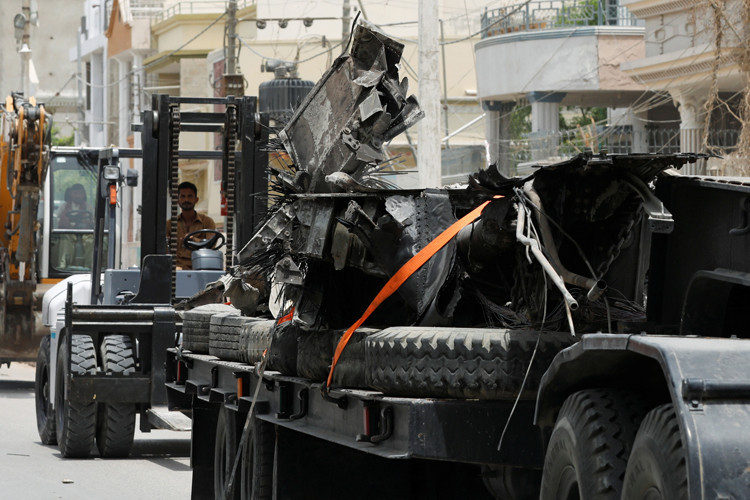 Yerleşim alanına düşmüştü