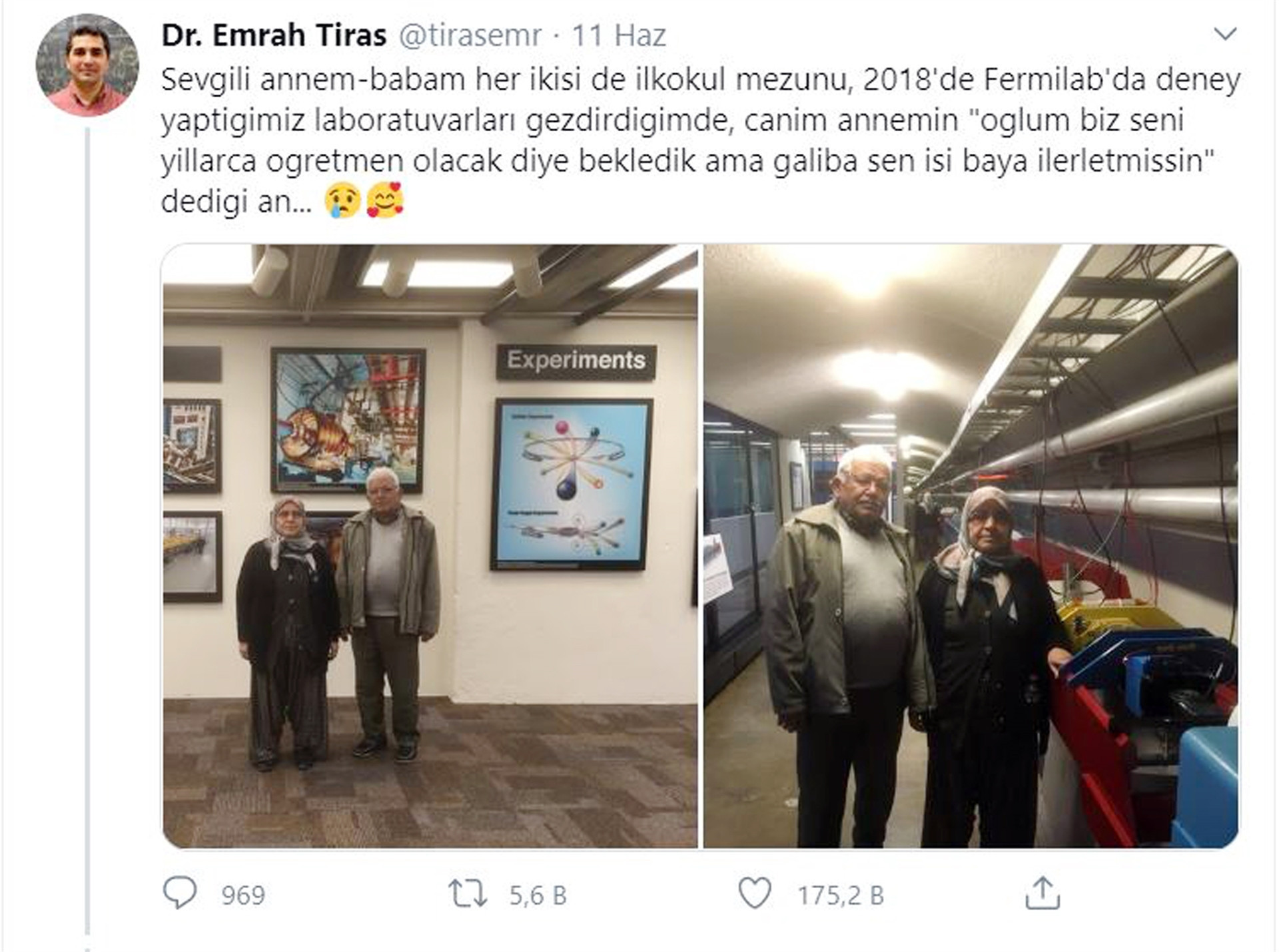 CERNde çalışan fizikçinin annesinin şaşkınlığı: Biz senin öğretmen olmanı bekliyorduk