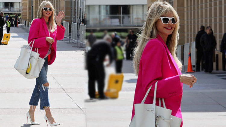 Jean pantolona Heidi imzası