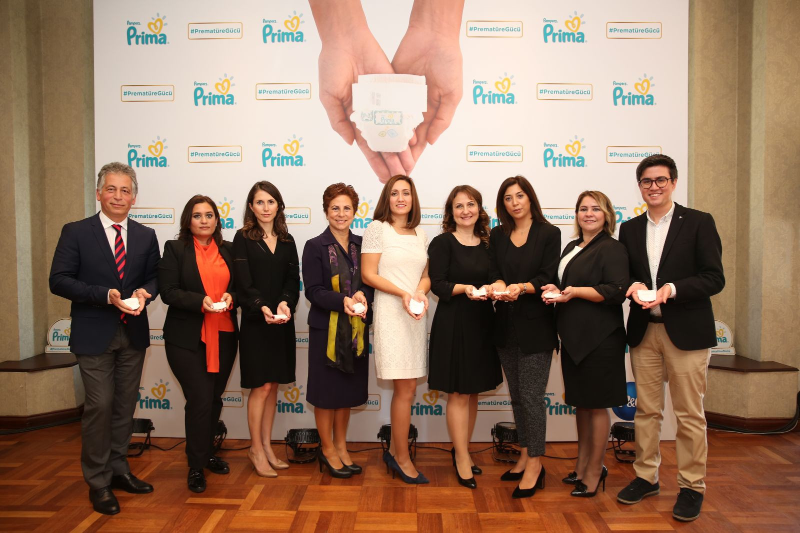Prima’dan hastanelere Türkiye’nin en küçük bebek bezi