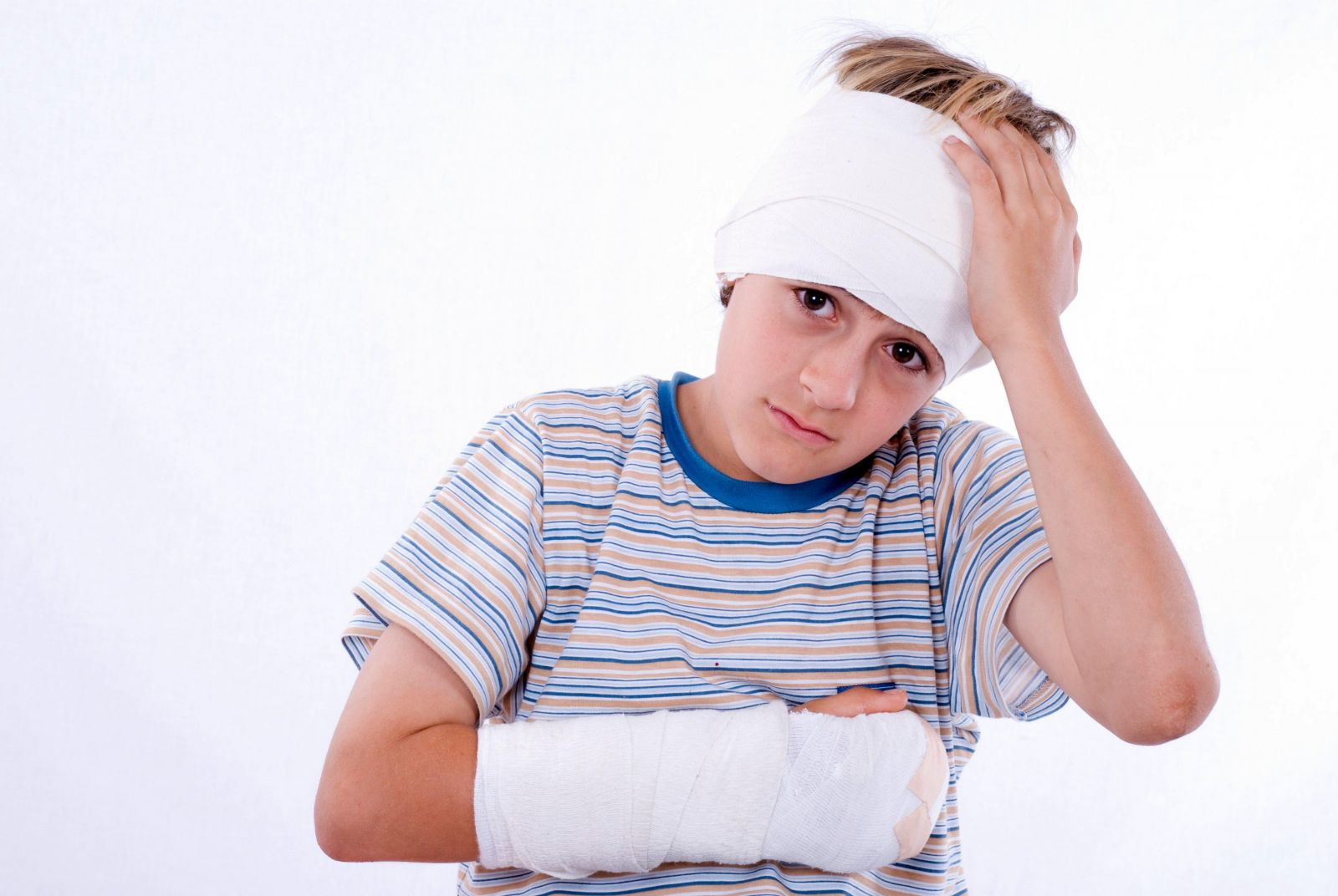 Çocuklarda kafa travmalarına dikkat