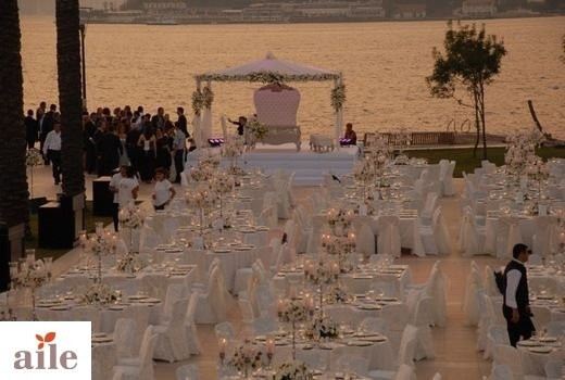 Çeşitli düğün mekanlarından renkli görüntüler