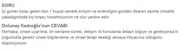 Eşimin hiç cinsel isteği yok