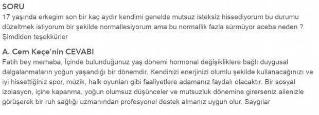 İsteksiz ve mutsuzum
