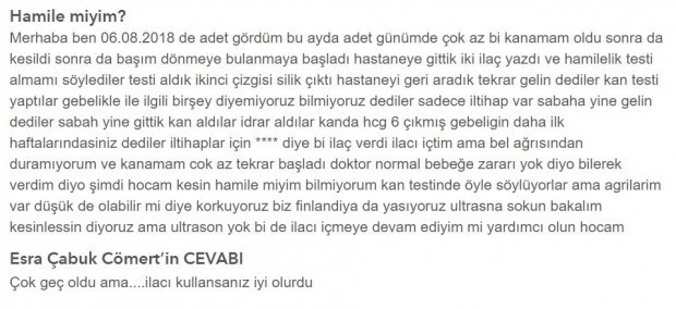 Hamileyken ilişkiye girdim ve kanamam oldu. Bebeğime bir şey olmuş mudur