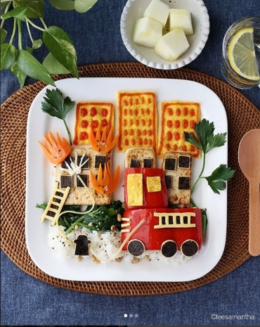 Çocuklarına yemeği sevdirmek için yola çıktı... O şimdi fenomen