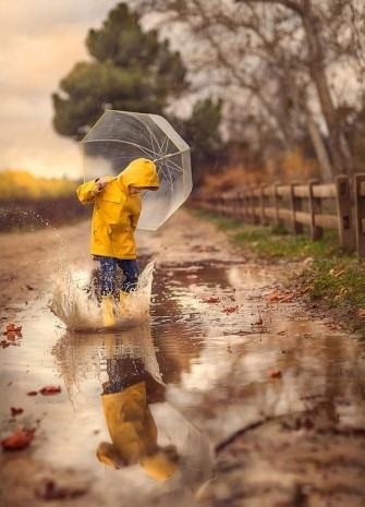 Fotoğrafçı annenin gözünden sonbaharda çocukları