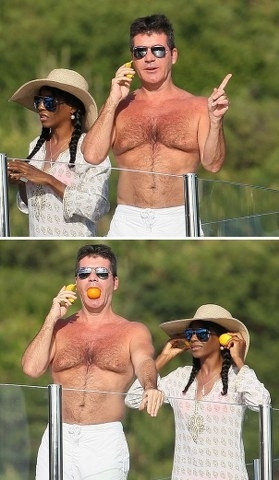 Simon Cowell ve Sinitta