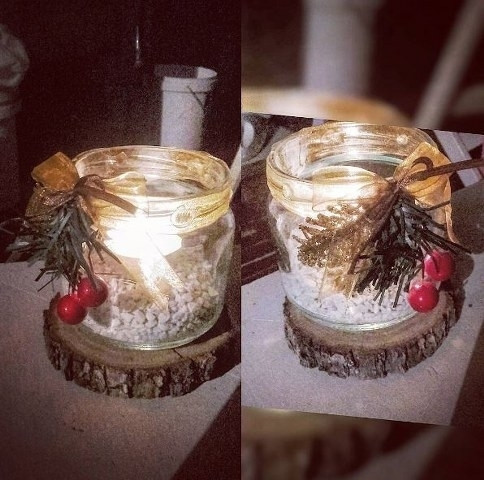 Yeni yıl dekorasyonunuzu boş kavanozlarla yapın