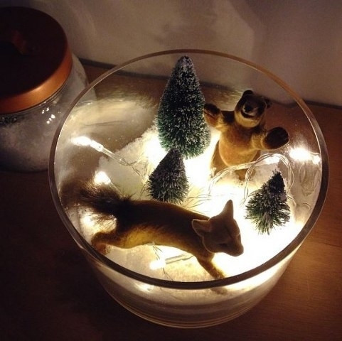 Yeni yıl dekorasyonunuzu boş kavanozlarla yapın