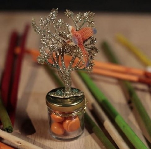 Yeni yıl dekorasyonunuzu boş kavanozlarla yapın