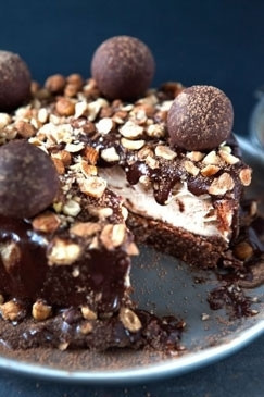 Çikolatalı fındıklı cheesecake