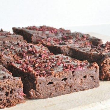 Ahududulu brownie