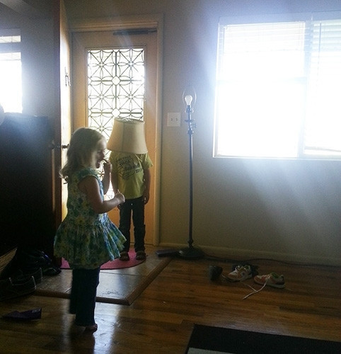 Gerçekten saklandığına inanan 20 sevimli çocuk