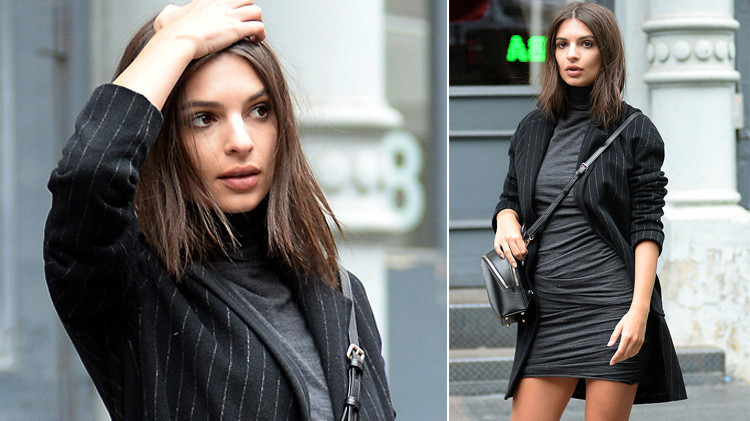 Sokak Stili: Emily Ratajkowskiden Blazer Ceket Giyme Dersleri