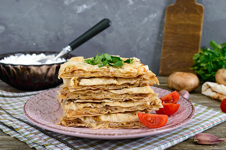 Mantar böreği tarifi