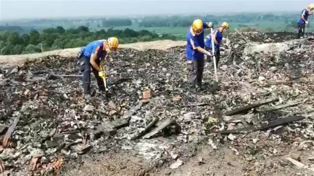 Sakaryadaki fabrikanın içi ve çevresinde oluşan hasarın boyutu gün yüzüne çıkmaya başlıyor