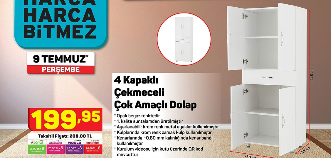 A101 9 Temmuz 2020 aktüel ürünler kataloğunda neler var İşte A101 kataloğu