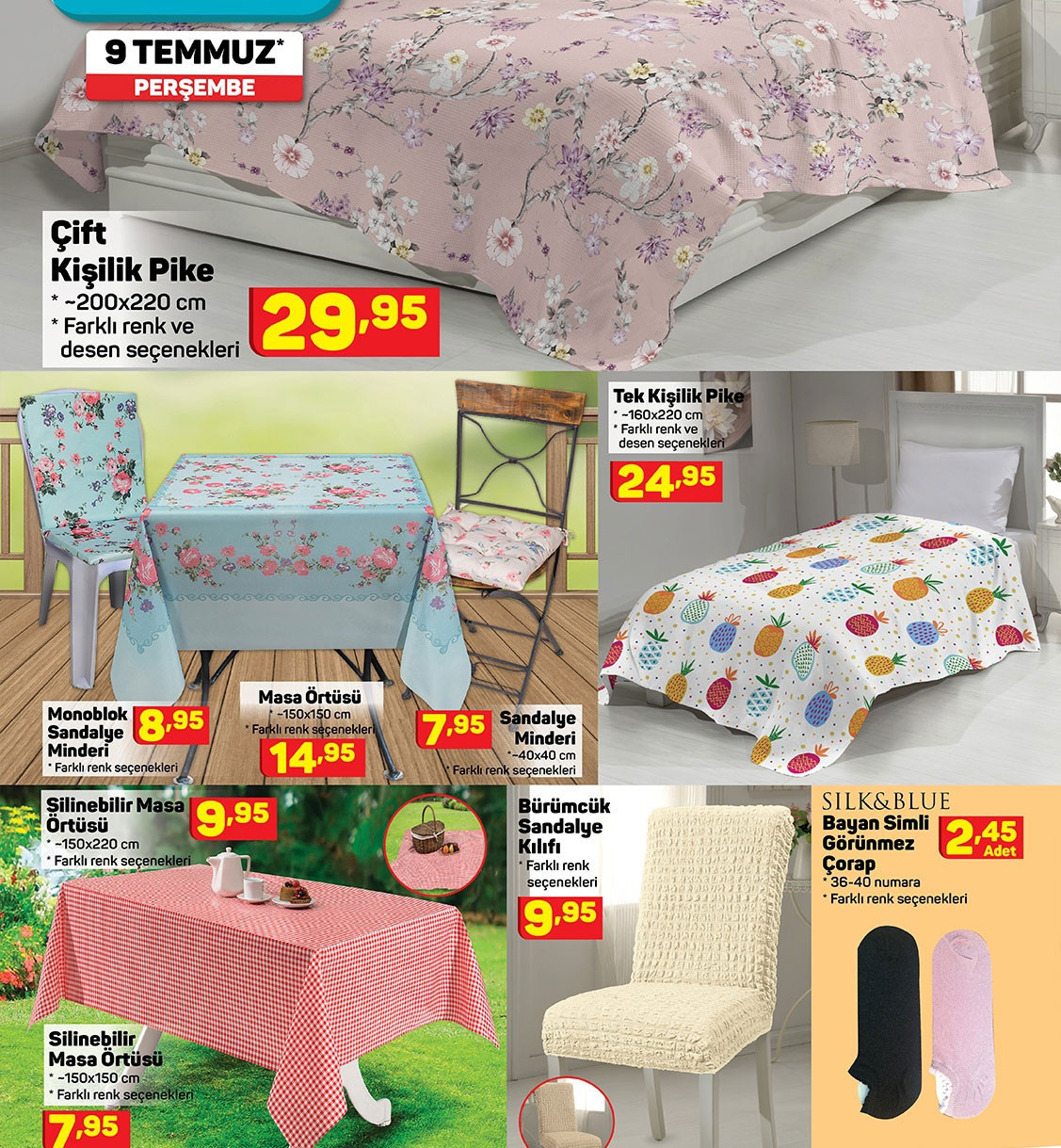 A101 9 Temmuz 2020 aktüel ürünler kataloğunda neler var İşte A101 kataloğu