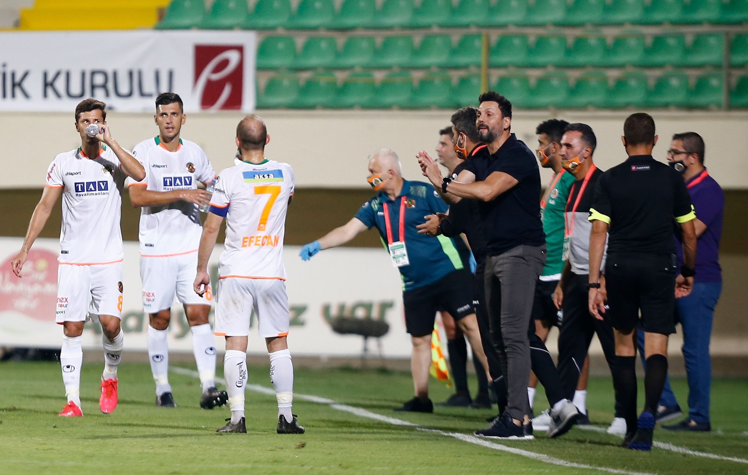Alanyaspor - Galatasaray maçından fotoğraflar