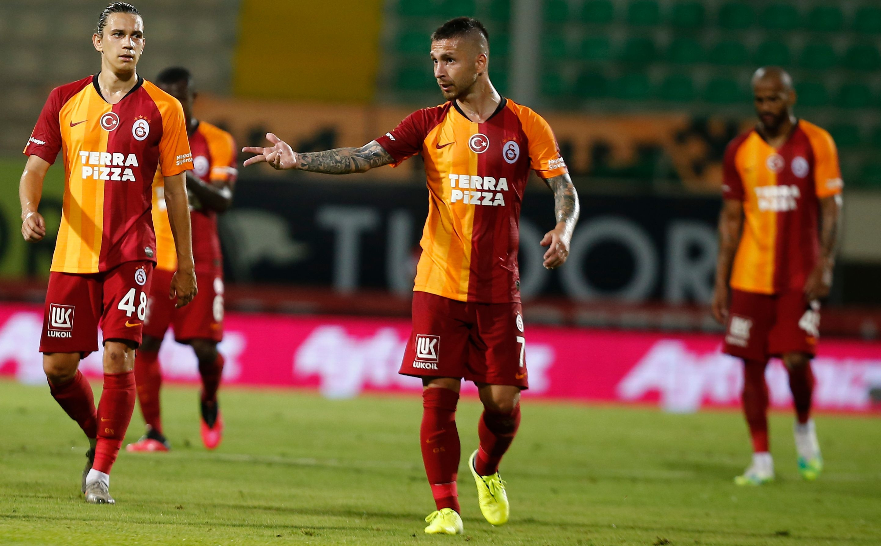 Alanyaspor - Galatasaray maçından fotoğraflar
