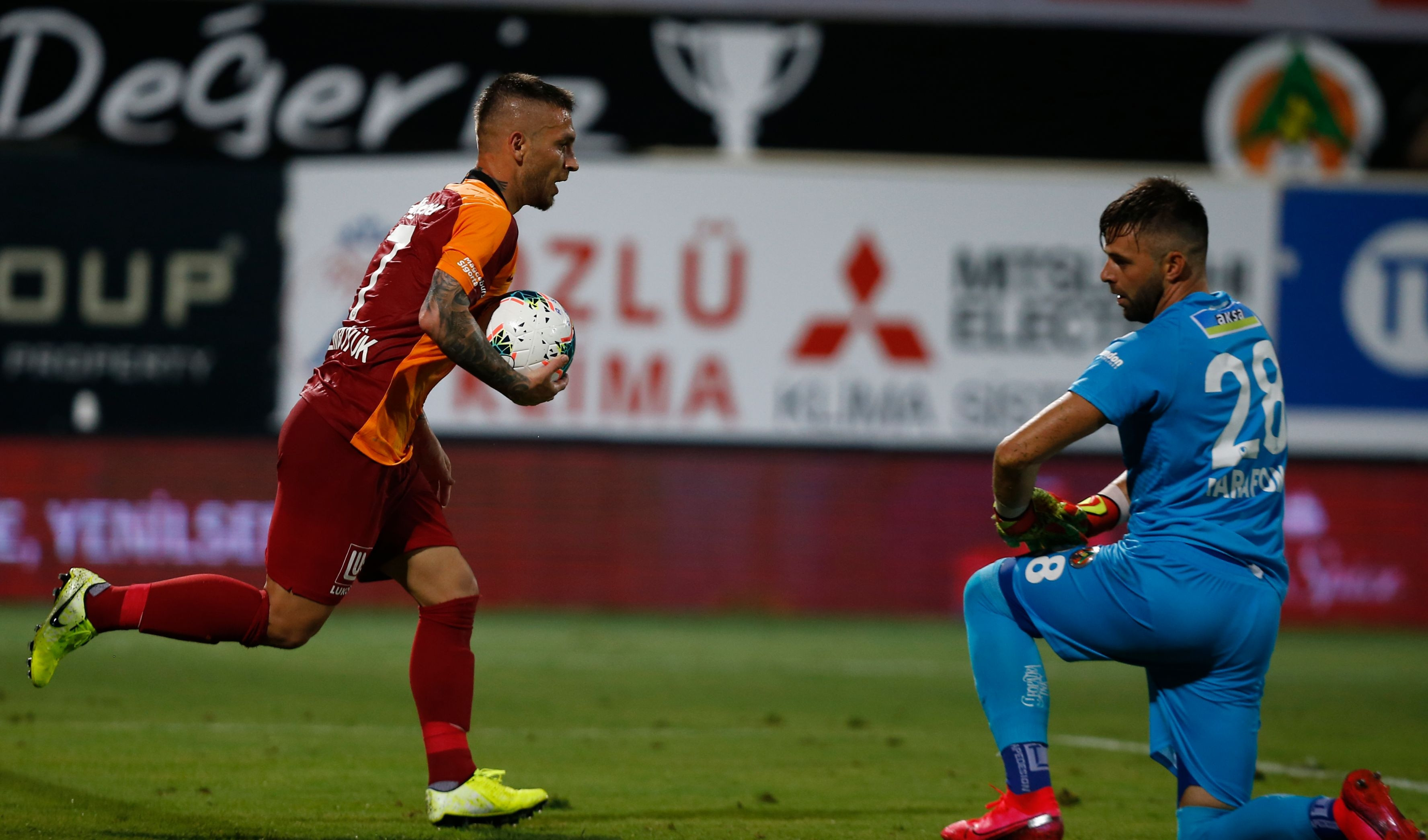 Alanyaspor - Galatasaray maçından fotoğraflar