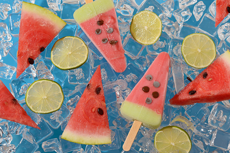 Karpuzlu dondurma tarifi