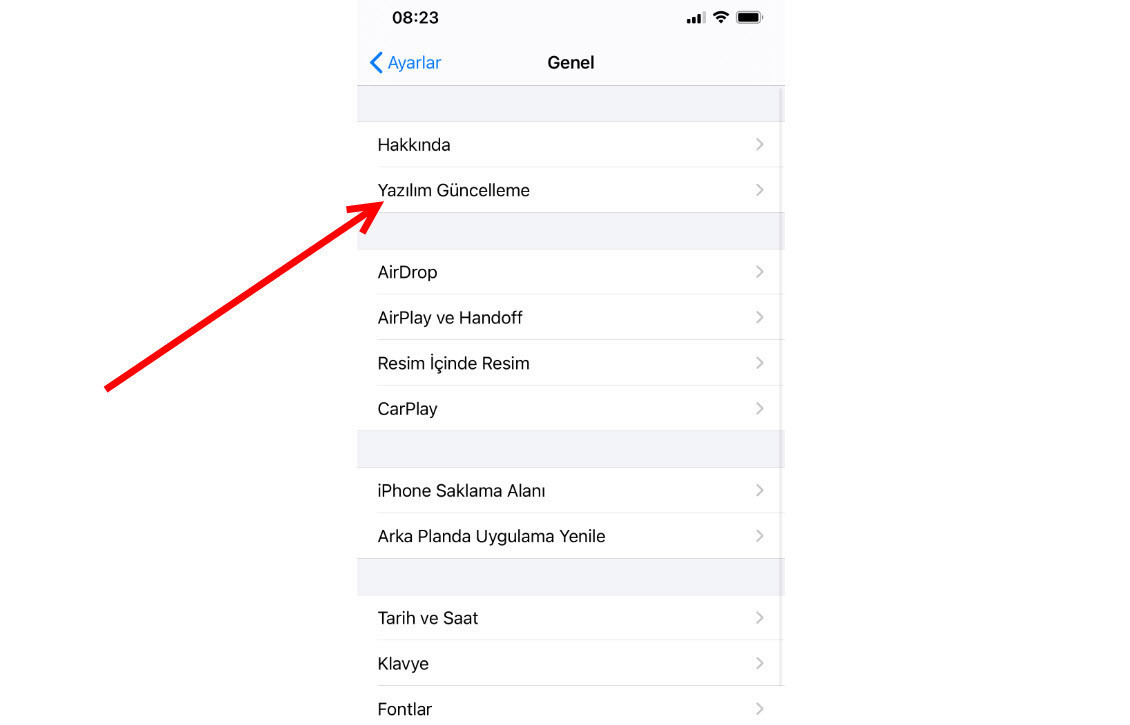 İşte iOS 14ü iPhonea indirmenin yolu