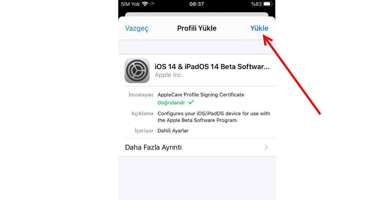 İşte iOS 14ü iPhonea indirmenin yolu