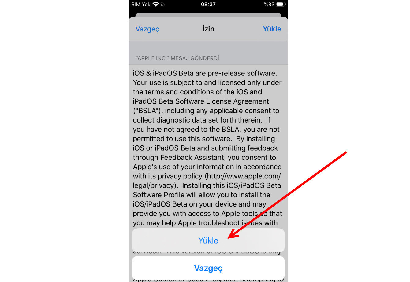 İşte iOS 14ü iPhonea indirmenin yolu