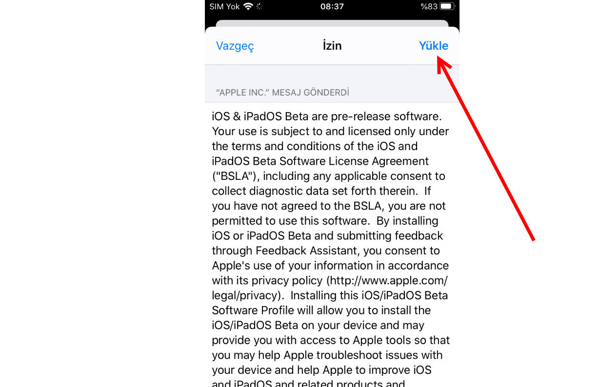 İşte iOS 14ü iPhonea indirmenin yolu