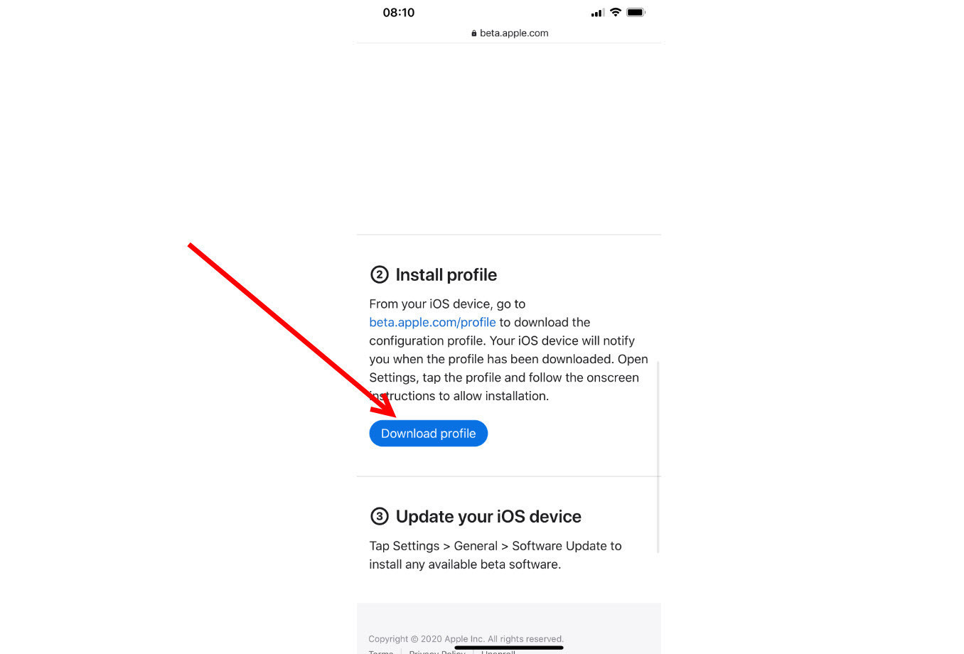 İşte iOS 14ü iPhonea indirmenin yolu