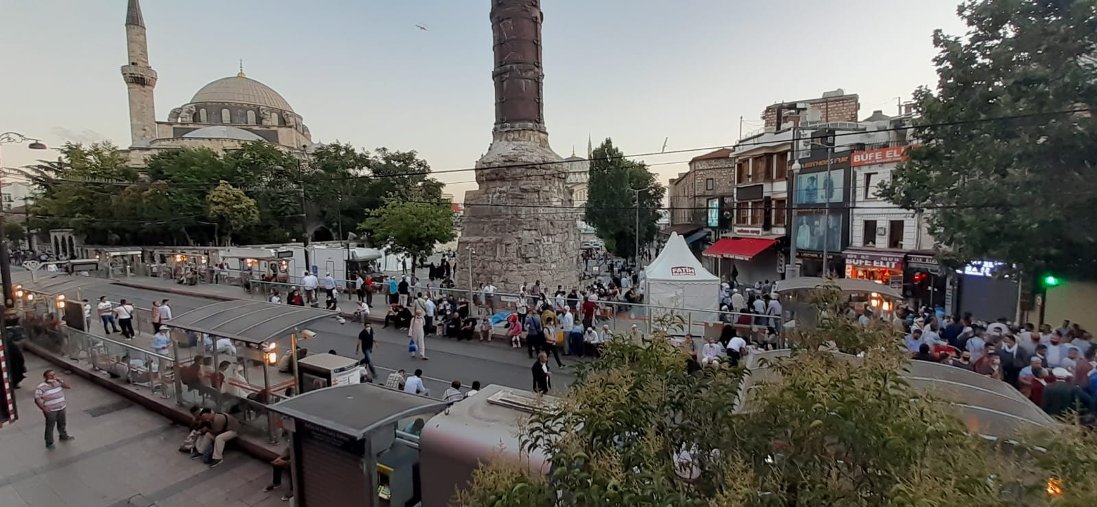 Son dakika haberi: Tarihi gün Ayasofya içinden ilk kareler