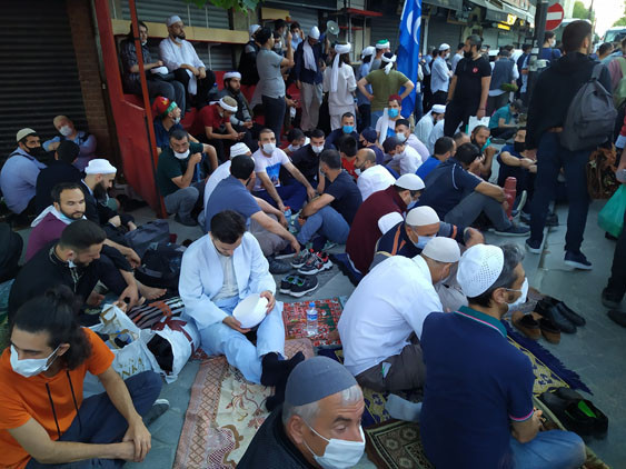 Son dakika haberi: Tarihi gün Ayasofya içinden ilk kareler