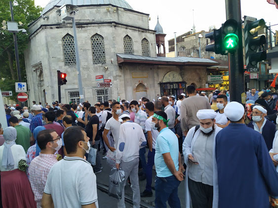 Son dakika haberi: Tarihi gün Ayasofya içinden ilk kareler