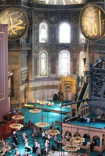 Son dakika haberi: Tarihi gün Ayasofya içinden ilk kareler