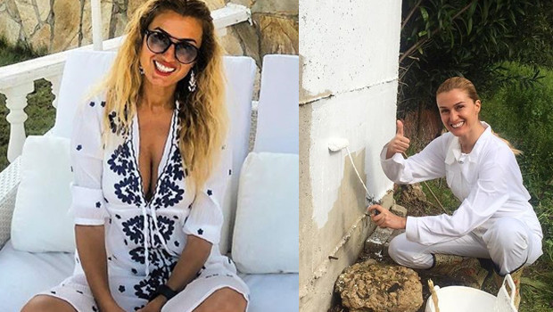 Ünlü oyuncu iki çocuğunu da alıp İstanbulu terk etti... Endonezyada yeni hayat