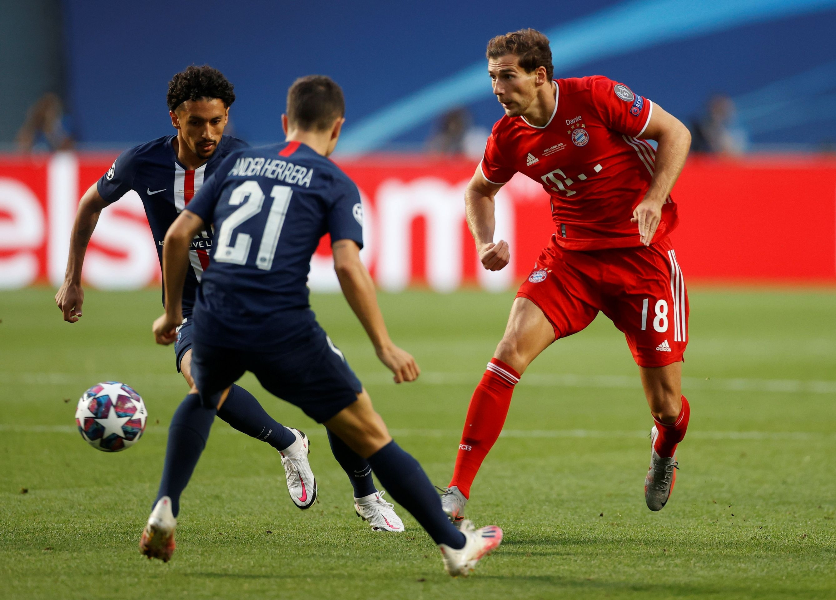 PSG - Bayern Münih maçından kareler