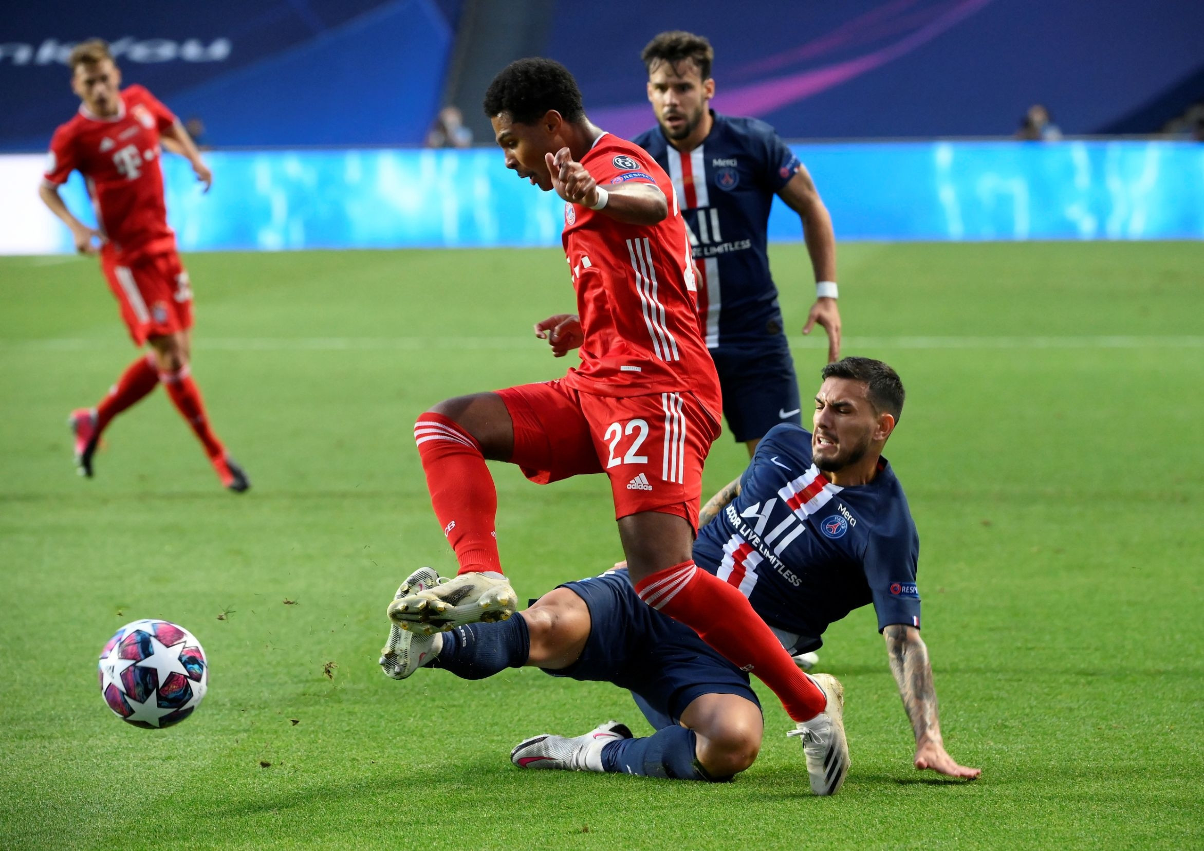 PSG - Bayern Münih maçından kareler