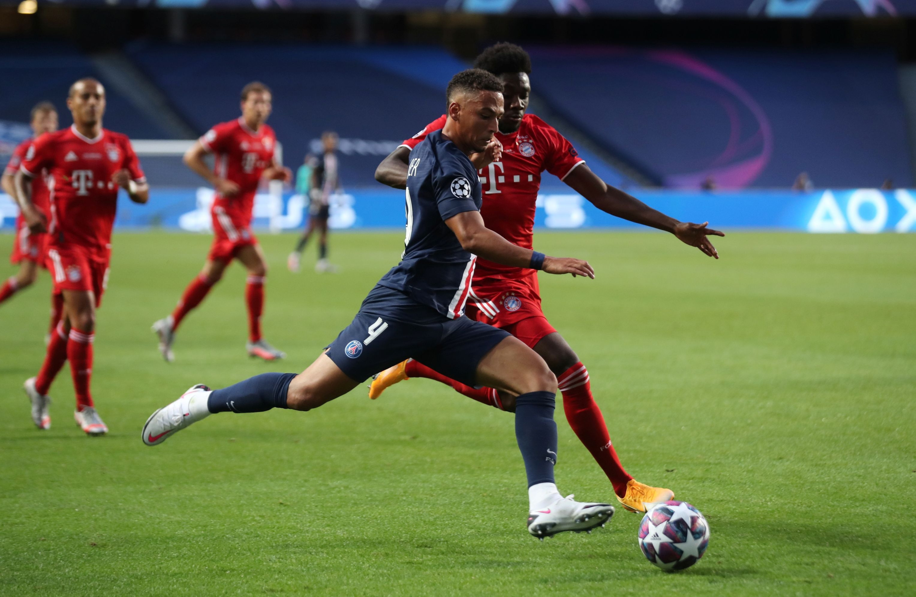 PSG - Bayern Münih maçından kareler